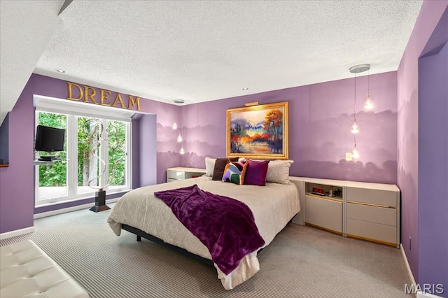 2 Tanewood Ct, Belleville, IL 62223 - bedroom featuring carpet floors and a textured ceiling