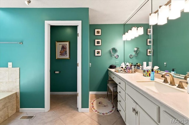 2 Tanewood Ct, Belleville, IL 62223 - bathroom featuring vanity and tile patterned flooring