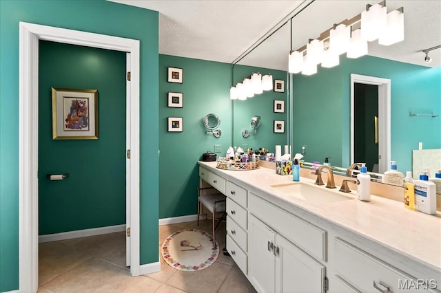 2 Tanewood Ct, Belleville, IL 62223 - bathroom with vanity and tile patterned floors