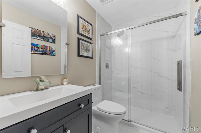 600 Emerald Meadows Ct, Saint Charles, MO 63304 - full bathroom with a marble finish shower and vanity