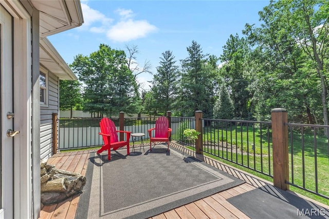 600 Emerald Meadows Ct, Saint Charles, MO 63304 - view of wooden terrace