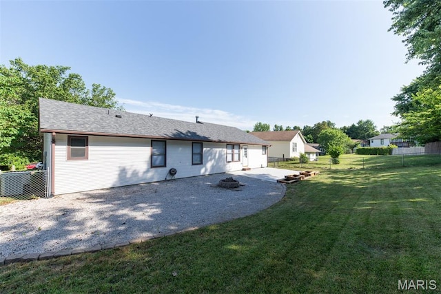 1409 Castle Mill Dr, Arnold, MO 63010 - rear view of house with a patio