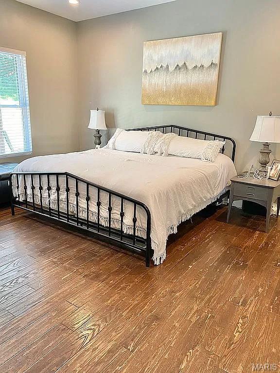 1106 Palmer Pl, Imperial, MO 63052 - bedroom featuring hardwood / wood-style flooring