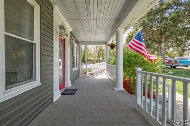 712 Maple St, Hillsboro, MO 63050 - view of porch