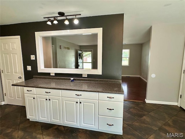 7 Oxbow Rd, Saint Peters, MO 63376 - bathroom with vanity and baseboards