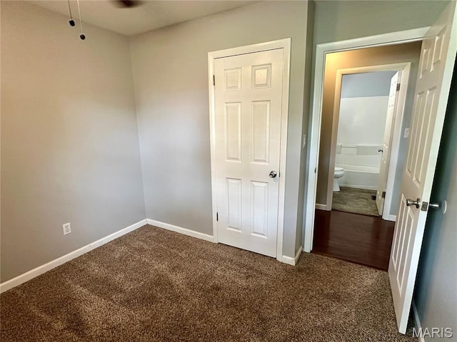 7 Oxbow Rd, Saint Peters, MO 63376 - unfurnished room with dark colored carpet and a ceiling fan