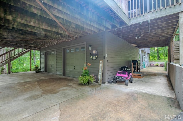 532 Fairfield Valley Rd, Pacific, MO 63069 - view of garage