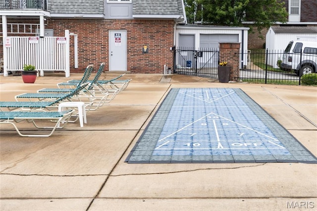 1675 Blue Ridge Dr Unit B, Lemay Township, MO 63125 - view of pool with shuffleboard