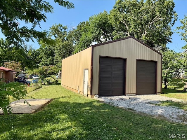 504 Wolfe St, Potosi, MO 63664 - view of detached garage