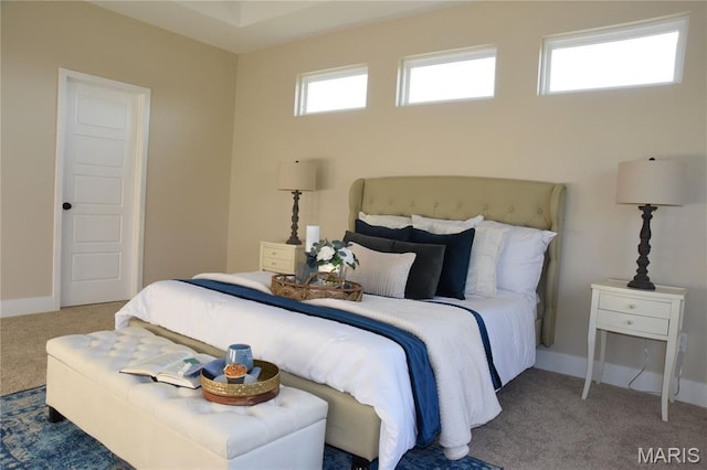 8748 Wendell Creek Dr, Saint Jacob, IL 62281 - bedroom with carpet and baseboards