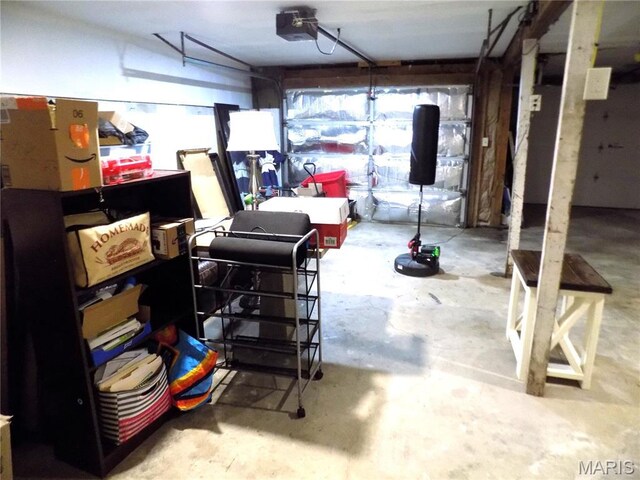14875 County Road 2310, St James, MO 65559 - garage with a garage door opener