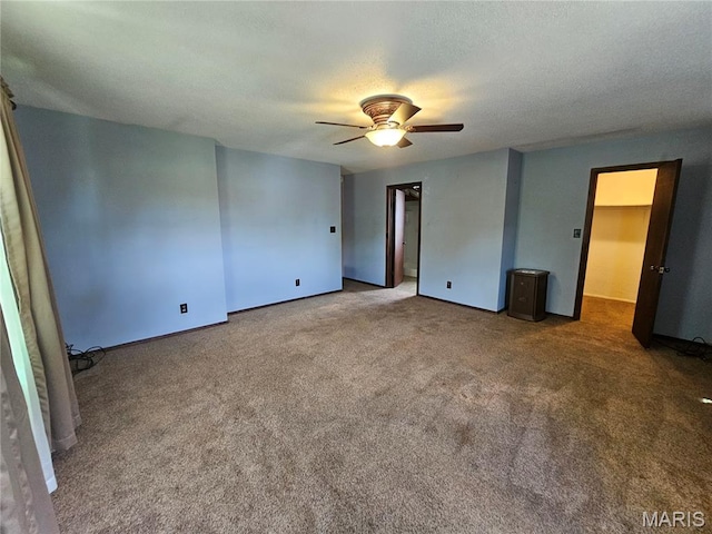 202 Harris, Steeleville, IL 62288 - unfurnished bedroom featuring carpet floors and ceiling fan