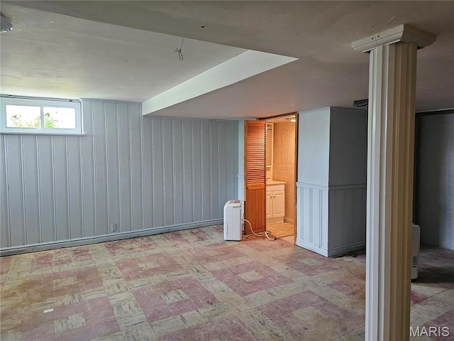 202 Harris, Steeleville, IL 62288 - below grade area with tile patterned floors