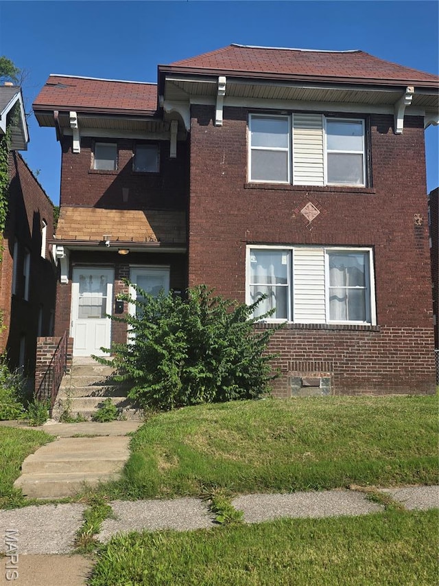 3421 Belt Ave, Saint Louis, MO 63120 - view of front facade with brick siding