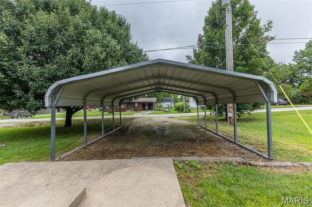136 County Road 4415, Poplar Bluff, MO 63901 - view of parking featuring a detached carport