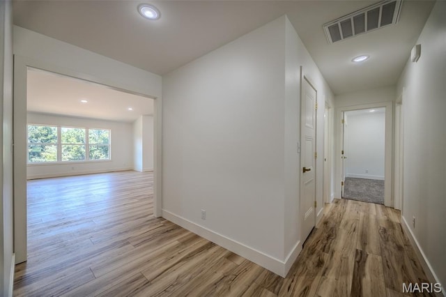 1817 Vadie Ave, Lebanon, MO 65536 - hallway featuring wood finished floors and recessed lighting