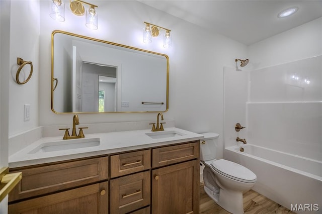 1817 Vadie Ave, Lebanon, MO 65536 - full bath featuring double vanity and  shower combination