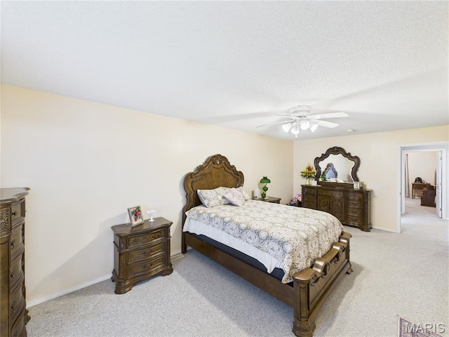 1110 State Highway Ad, Dexter, MO 63841 - bedroom with light colored carpet and a ceiling fan