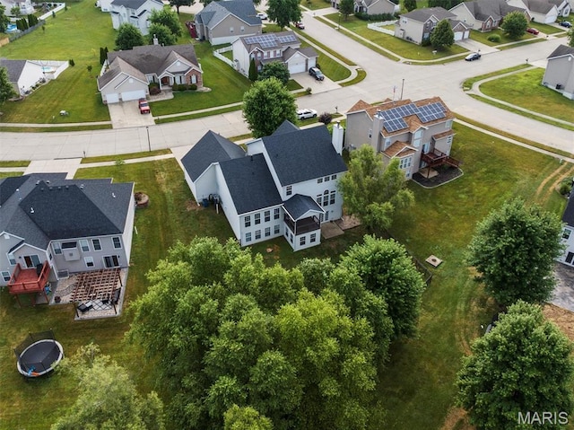 1305 Monarch Lake Ln, Shiloh, IL 62221 - aerial view of residential area