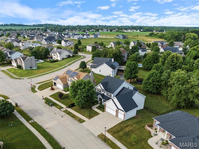 1305 Monarch Lake Ln, Shiloh, IL 62221 - aerial view of residential area