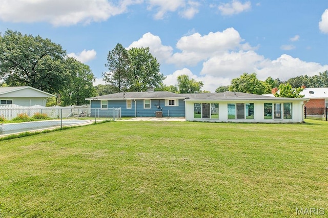 250 Hi Pointe Pl, East Alton, IL 62024 - view of front of home featuring a chimney and a patio