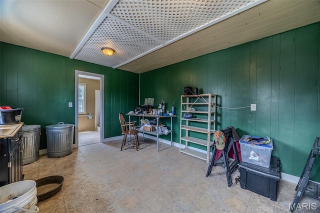30053 Emily Ln, Lebanon, MO 65536 - misc room with wooden walls