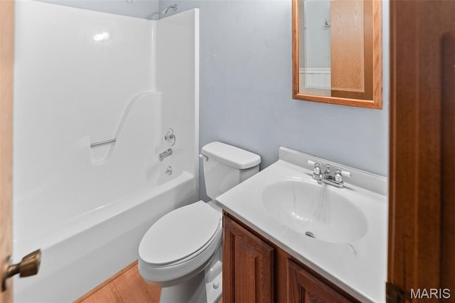 607 Sparrow Ct, Troy, IL 62294 - full bathroom with shower / bathtub combination and vanity