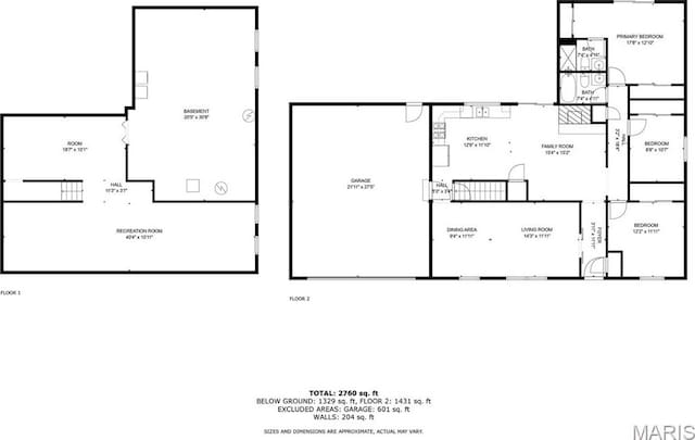 607 Sparrow Ct, Troy, IL 62294 - view of room layout