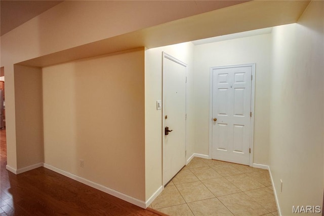 417 Prospect St Unit A, Alton, IL 62002 - hallway featuring baseboards