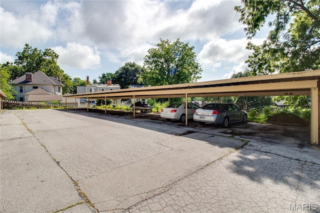 417 Prospect St Unit A, Alton, IL 62002 - view of covered parking lot