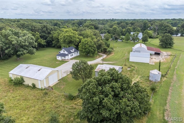 18347 Windy Hill Rd, Staunton, IL 62088 - view of subject property featuring a forest