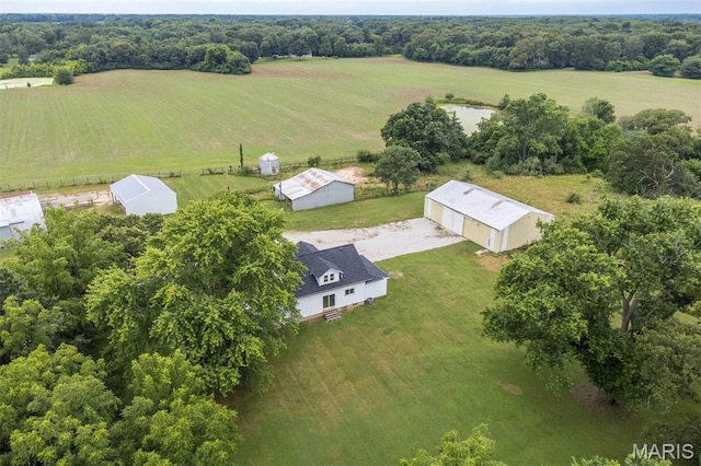 18347 Windy Hill Rd, Staunton, IL 62088 - aerial view of sparsely populated area