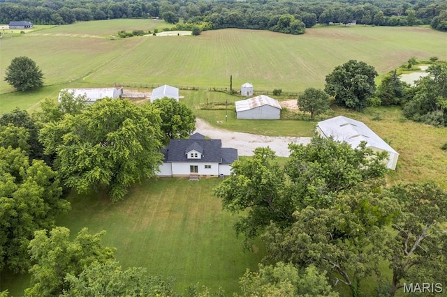 18347 Windy Hill Rd, Staunton, IL 62088 - aerial view of sparsely populated area