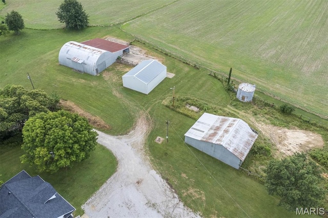 18347 Windy Hill Rd, Staunton, IL 62088 - aerial view of sparsely populated area