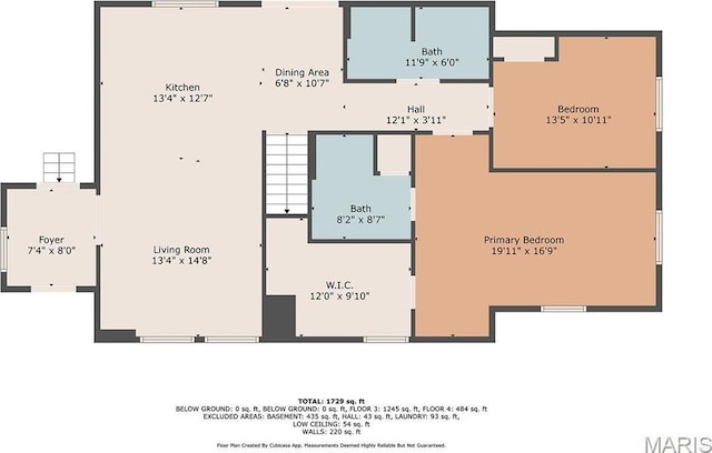 18347 Windy Hill Rd, Staunton, IL 62088 - view of property floor plan