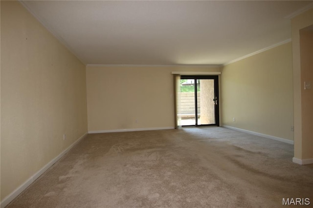 1400 Heritage Lndg Unit 106, Saint Charles, MO 63303 - carpeted spare room with crown molding