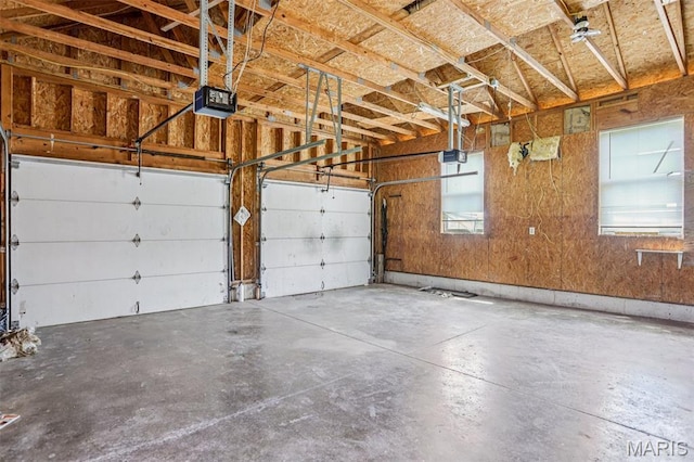 1518 Old Ripley Rd, Sorento, IL 62086 - garage with a garage door opener