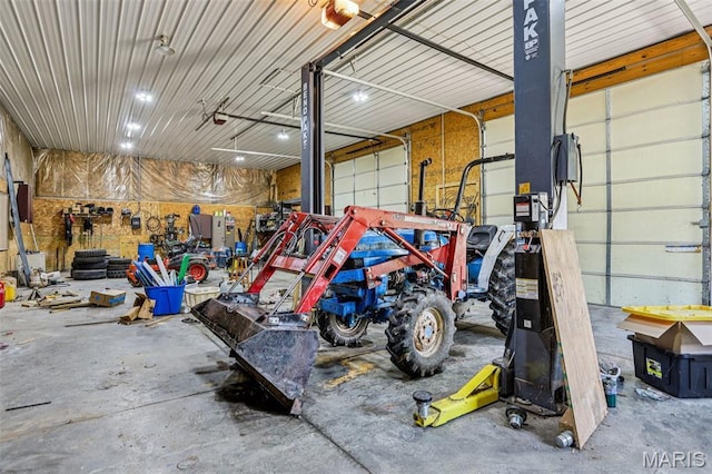 1518 Old Ripley Rd, Sorento, IL 62086 - view of garage