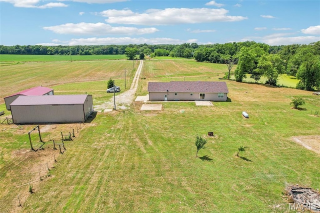 1518 Old Ripley Rd, Sorento, IL 62086 - aerial view of sparsely populated area