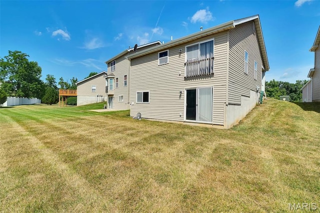 32 Brushy Brook Ct, Ofallon, MO 63366 - back of house featuring a lawn