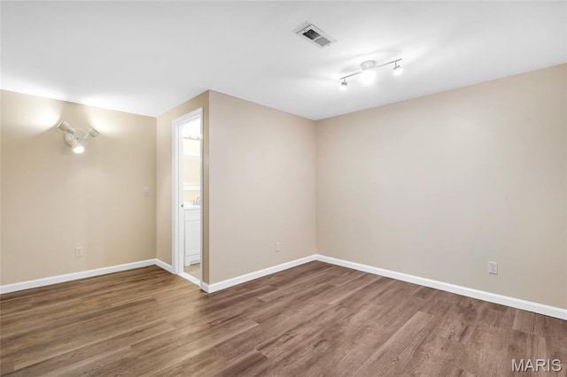 2601 Brookfield Ct, Columbia, IL 62236 - empty room featuring wood finished floors and baseboards