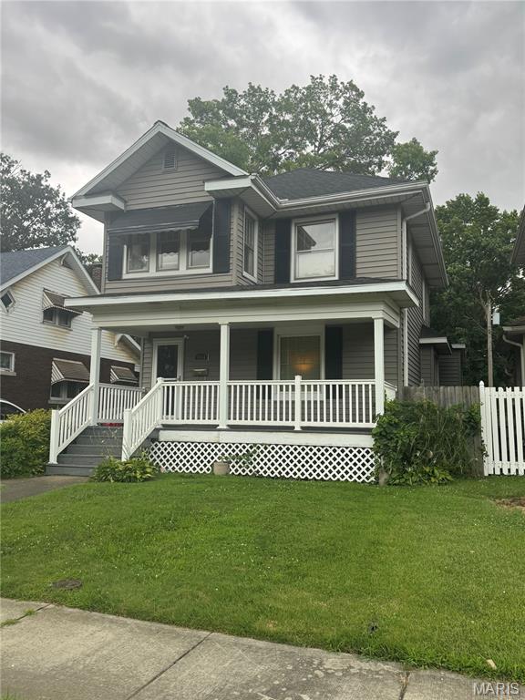2544 State St, Granite City, IL 62040 - view of front of house featuring a porch