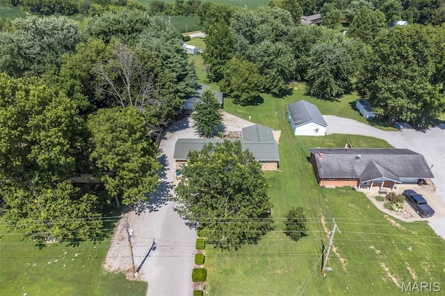 2364 Marine Rd, Highland, IL 62249 - bird's eye view