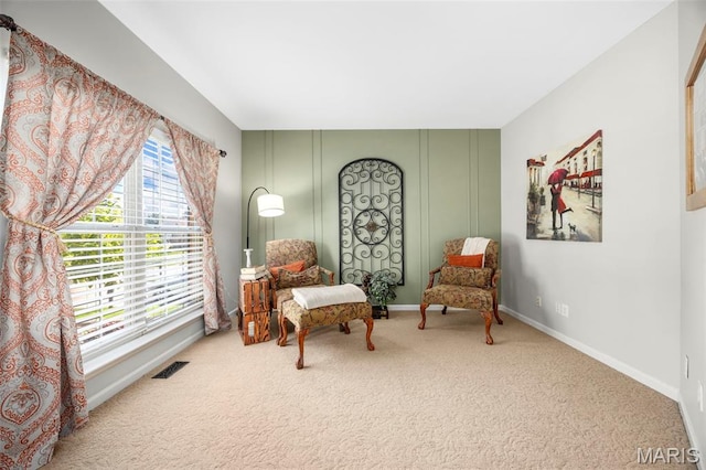 7742 Ardmore Dr, Ofallon, MO 63368 - living area with carpet flooring and baseboards