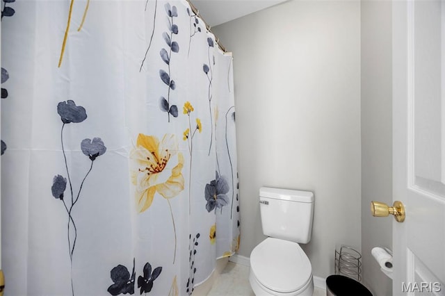 7742 Ardmore Dr, Ofallon, MO 63368 - bathroom featuring toilet and a shower with curtain