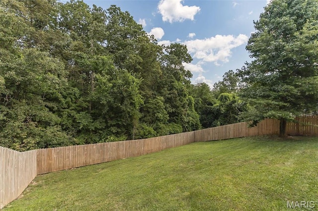 563 Great Plains Dr, House Springs, MO 63051 - view of fenced backyard