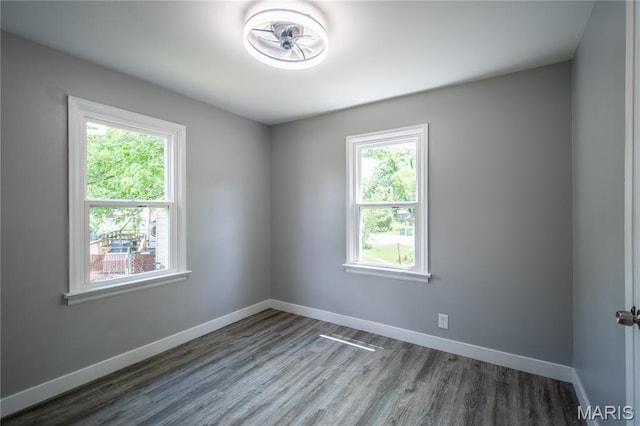 1900 Owen Dr, Hanley Hills, MO 63133 - unfurnished room featuring wood finished floors and baseboards