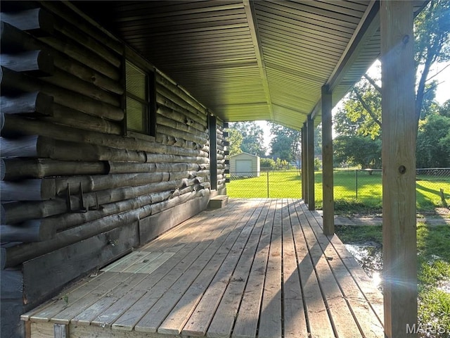 619 Don St, Poplar Bluff, MO 63901 - view of deck