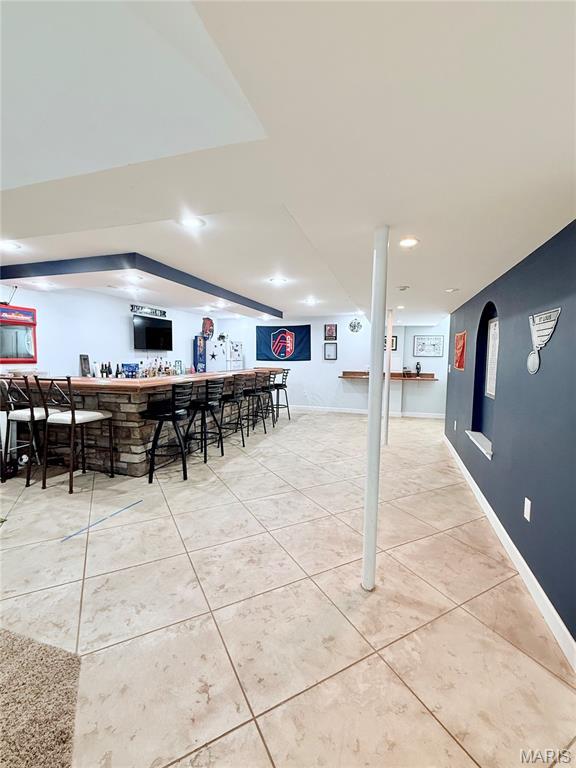 2354 Fountain Dr, Barnhart, MO 63012 - interior space featuring tile patterned flooring and baseboards