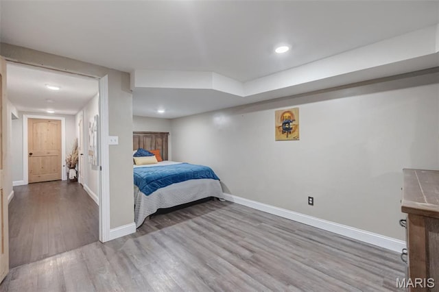 10317 Mallard Rd, Potosi, MO 63664 - bedroom with wood finished floors and recessed lighting